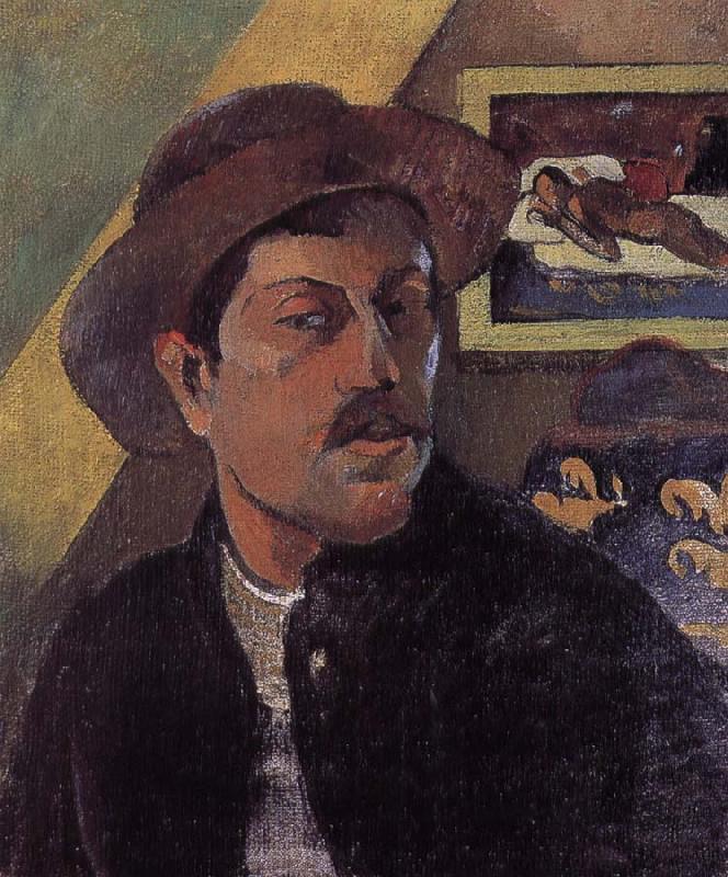 Paul Gauguin Hat self-portraits Sweden oil painting art